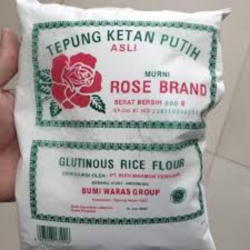 

tepung ketan putih rose brand 500 gr