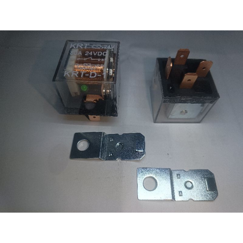 RELAY  4 KAKI 24 VOLT 80 AMPERE