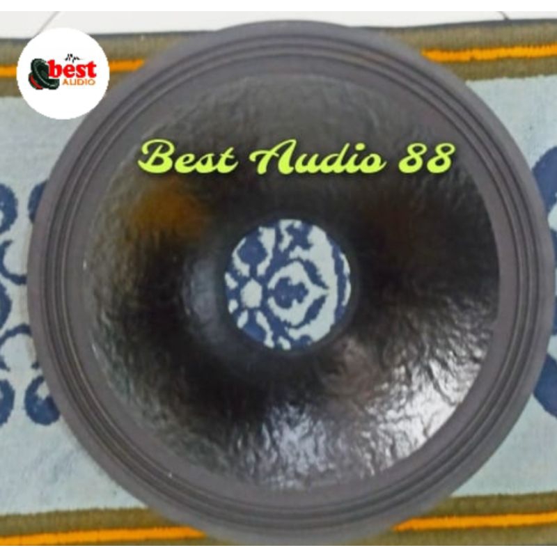 Daun kertas speaker15inch  15inch FR3 coating polos Voice coil 4inch 100mm tinggi 9cm