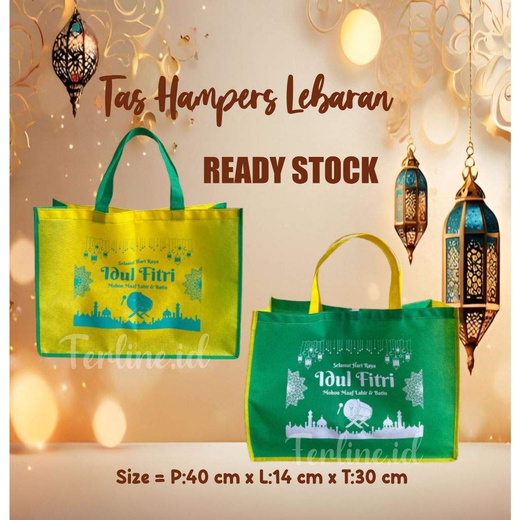 

Tas Lebaran/Tas Parcel Lebaran/Tas Hampers Idul Fitri/Goodie Bag Lebaran/Ready Stock