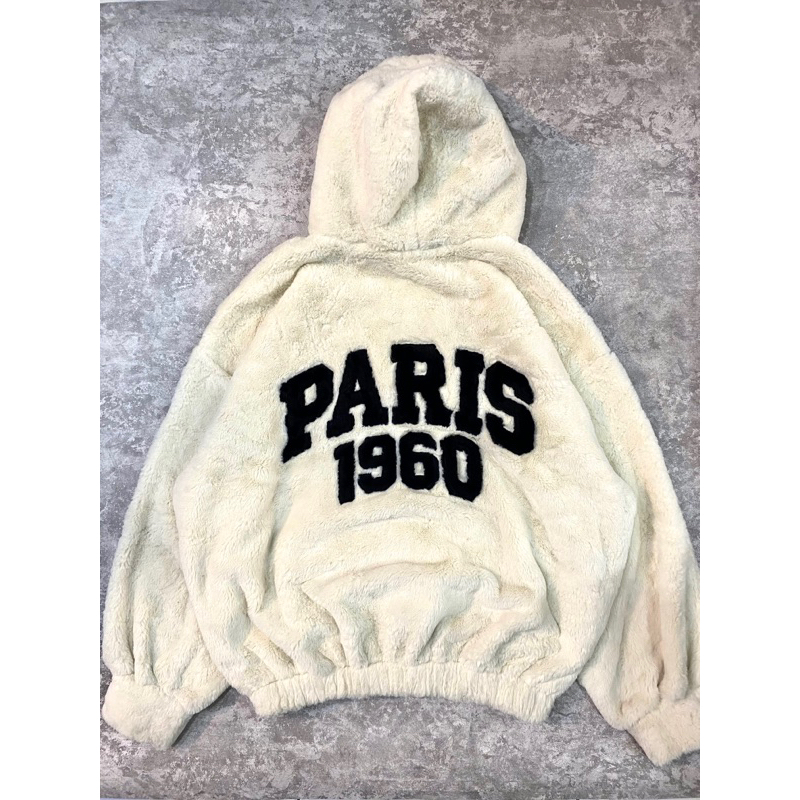 HOODIE BULU PARIS 1960 SECOND LIKE NEW