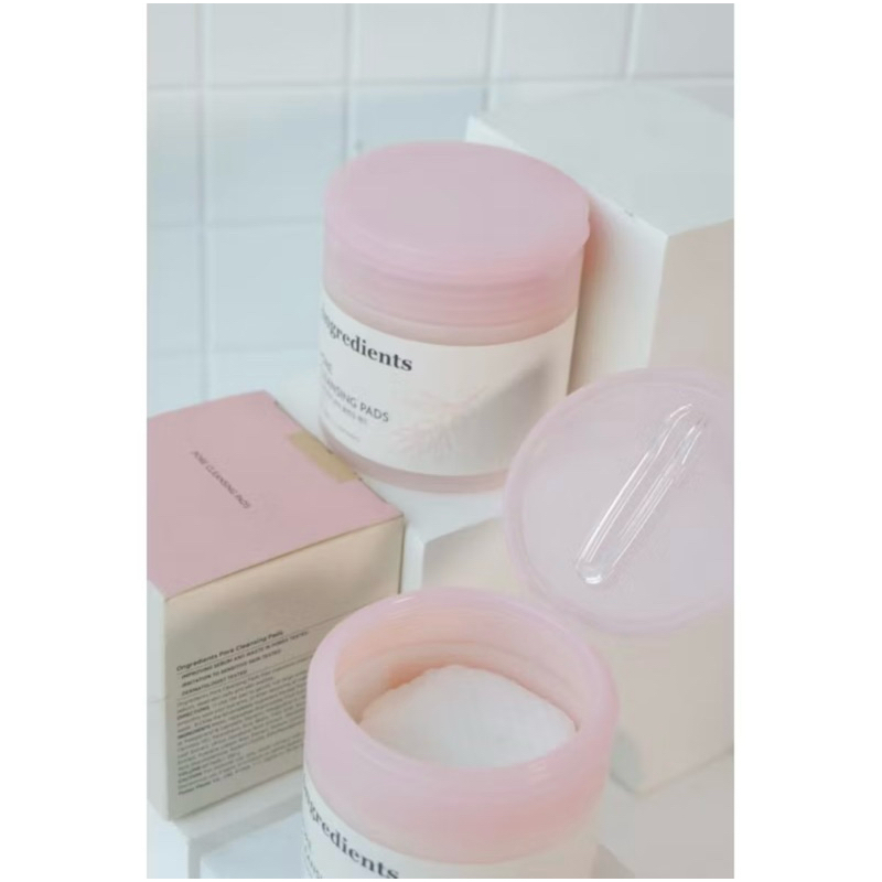 PRELOVED ONGREDIENTS X TREASURE PORE CLEANSING PADS