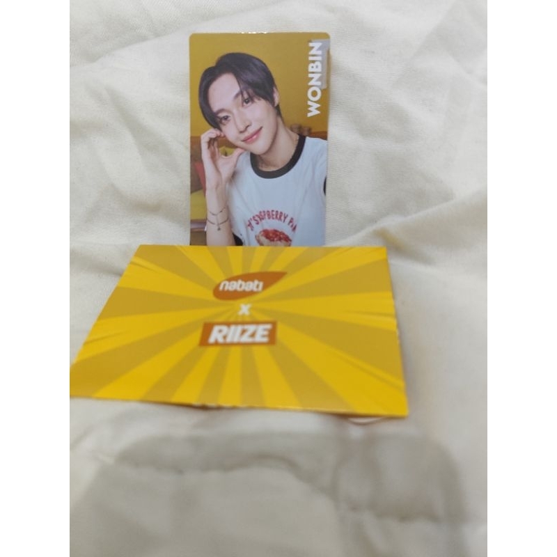 PC official RIIZE x nabati WONBIN