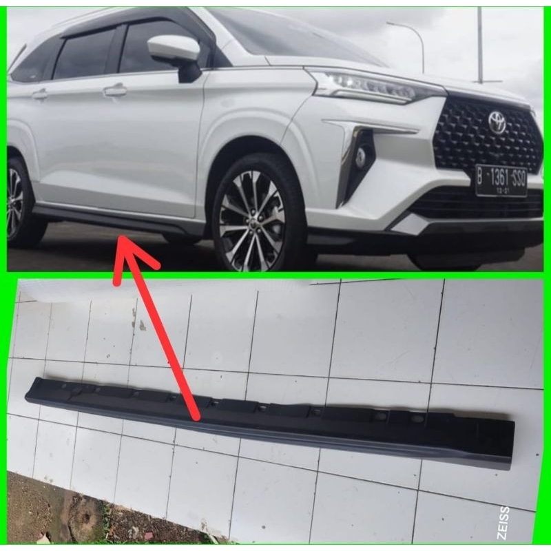 Bodykit Samping Kanan bawah avanza Velos 2022 Original