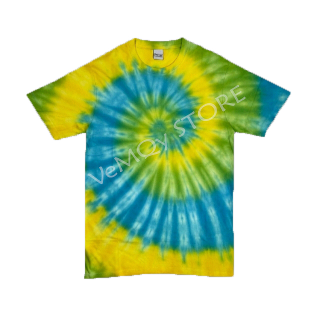 KAOS TIE DYE SPIRAL AVOCADO / PRIA WANITA / LENGAN PENDEK / LENGAN PANJANG / PREMIUM QUALITY