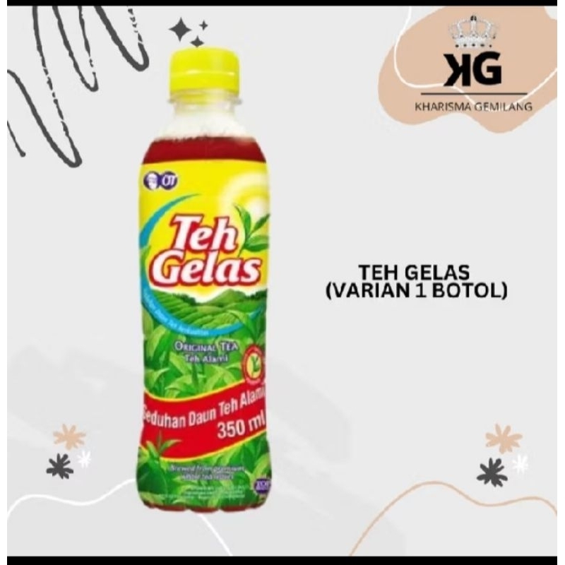 

Teh Gelas Pet 350ML Varian 1 botol Minuman teh Manis dingin botol anak dewasa Murah