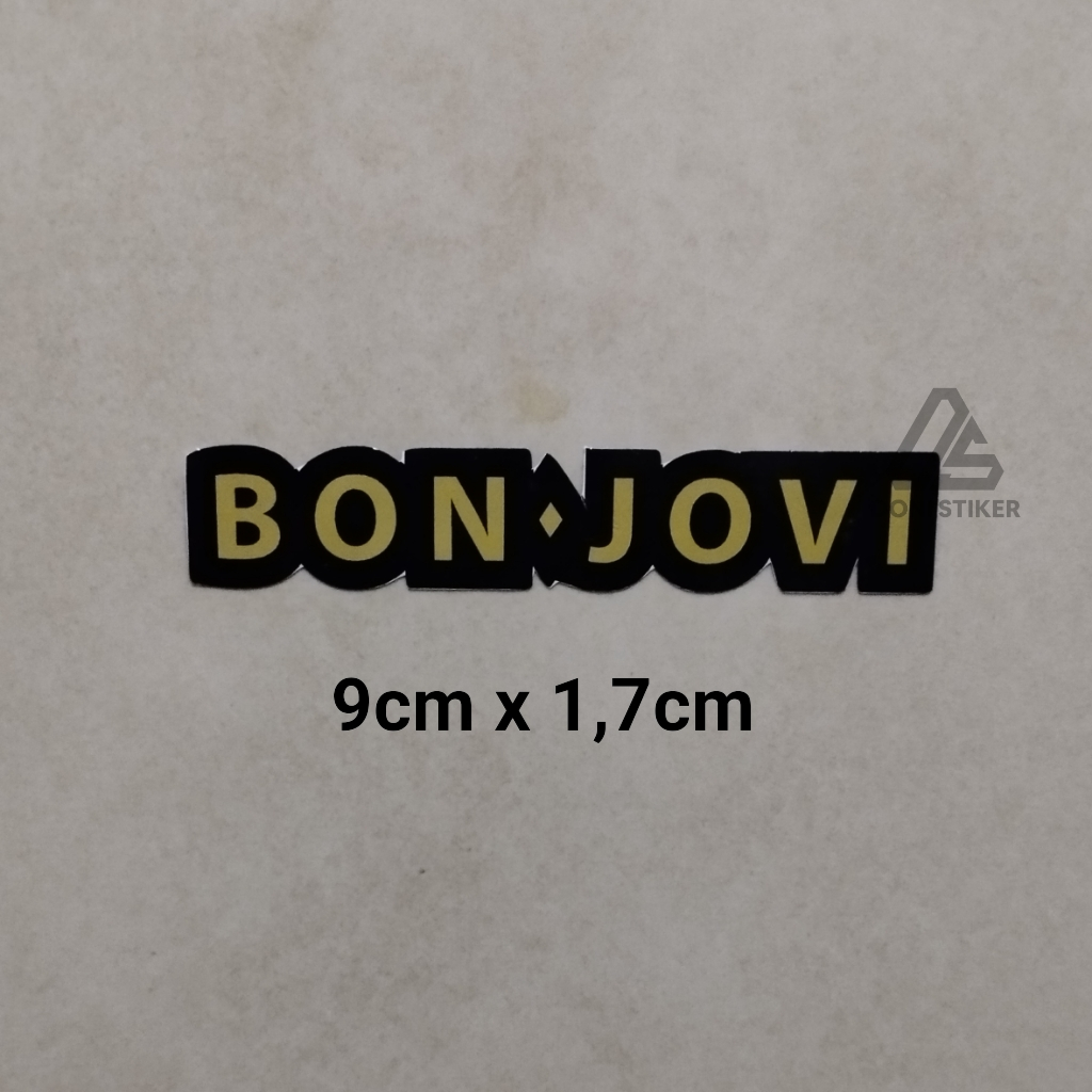 

stiker band bon jovi sticker band bon jovi