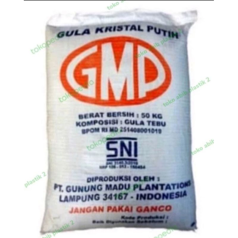 

gula pasir merk gmp reepack 1 kg