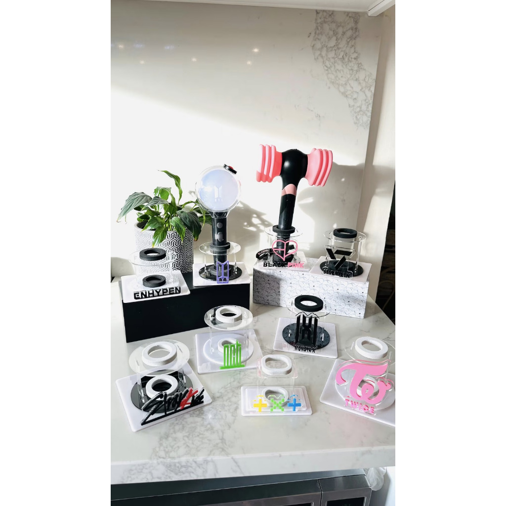 Standing Lightstick / Lightstick Holder / Penyangga Lightstick / Display Lightstick