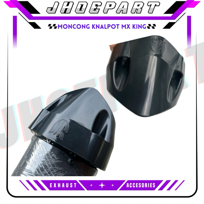 Moncong Tutup Knalpot MX KING ORIGINAL Jhoe Muffler