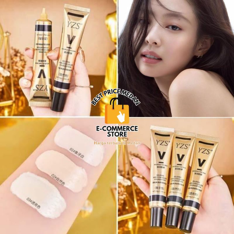 YZS Foundation Concealer Liquid Matte Waterproof , perawatan wajah , Mosturize Skin
