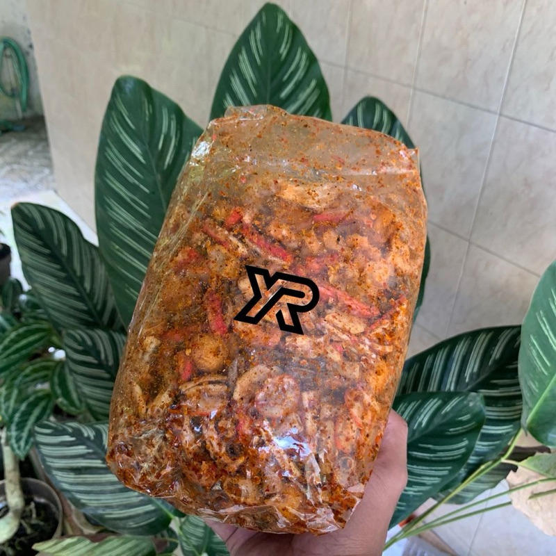 

1 Kg Seblak Mix Campuran - Seblak Kering Pedas Daun Jeruk