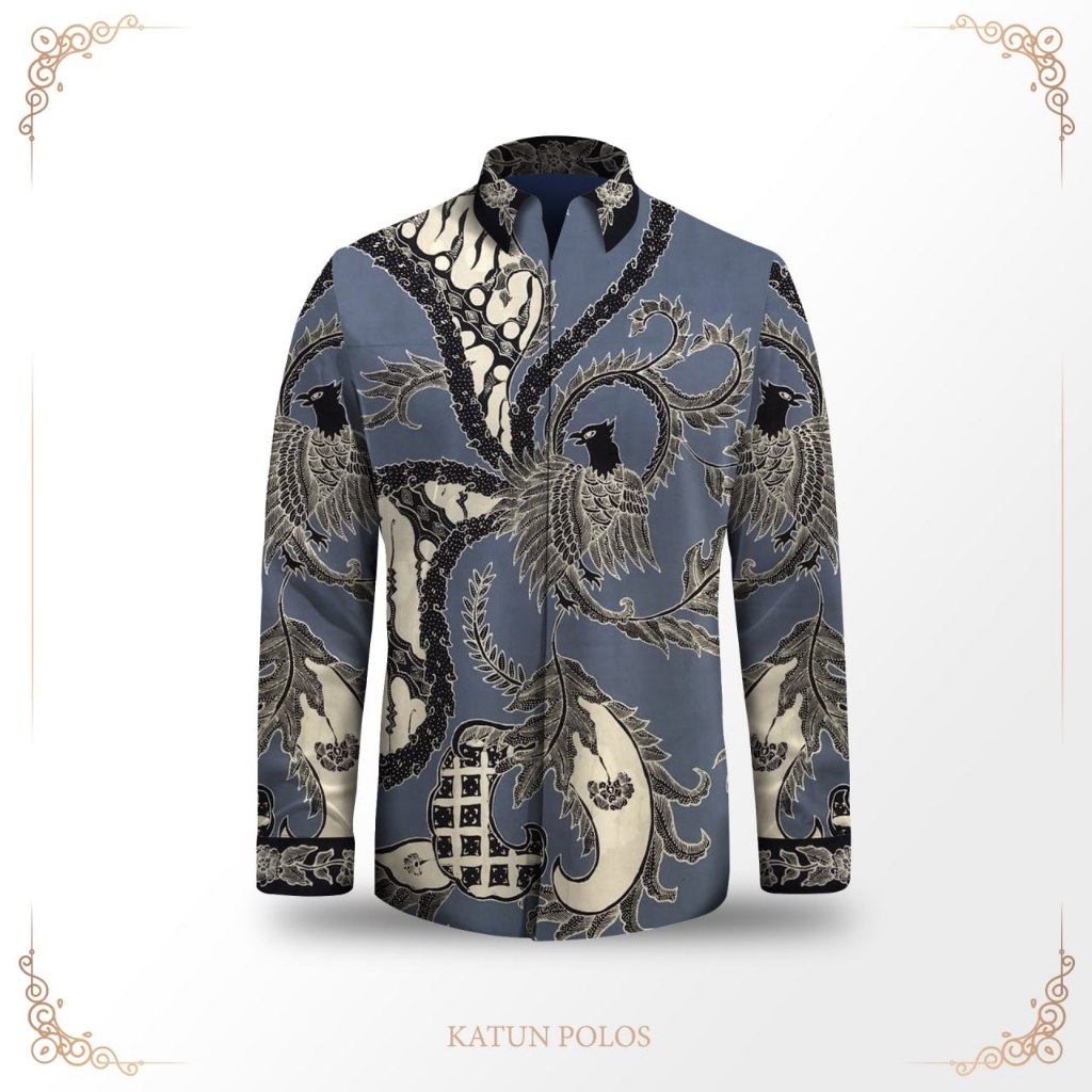 Kemeja pria batik tulis asli pekalongan original Kemeja batik pria lengan panjang batik cowok Kemeja