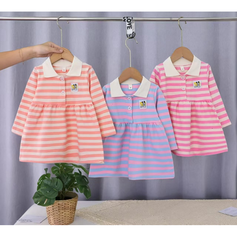 Dress Import anak Perempuan / dress rajut Anak Cewek