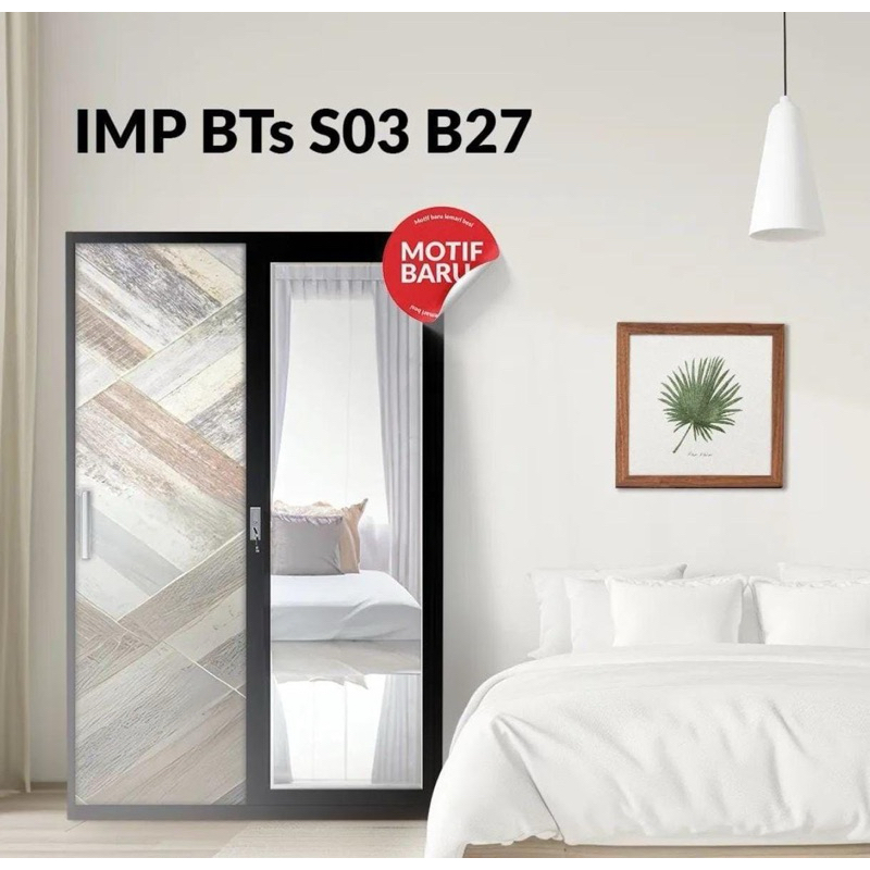 Lemari Besi 2 Pintu Importa / Lemari besi sudah di rakit