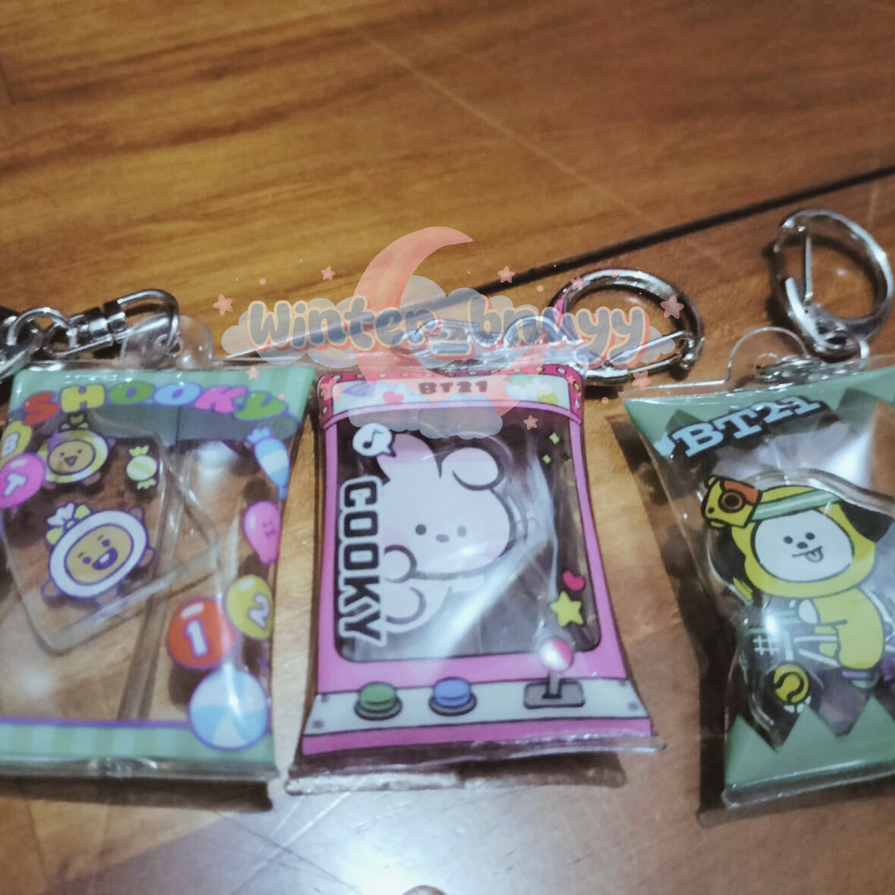 BT21 Candy Package Keychain Official
