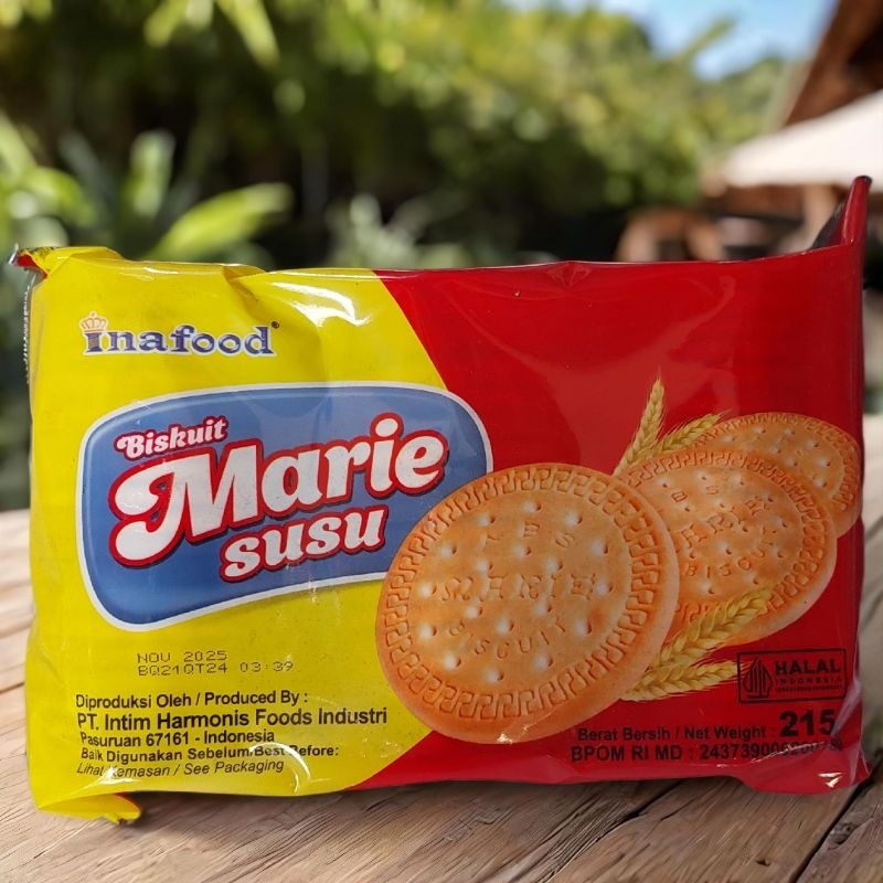 

Inafood Biskuit Marie Susu Marie Inafood 215 gr