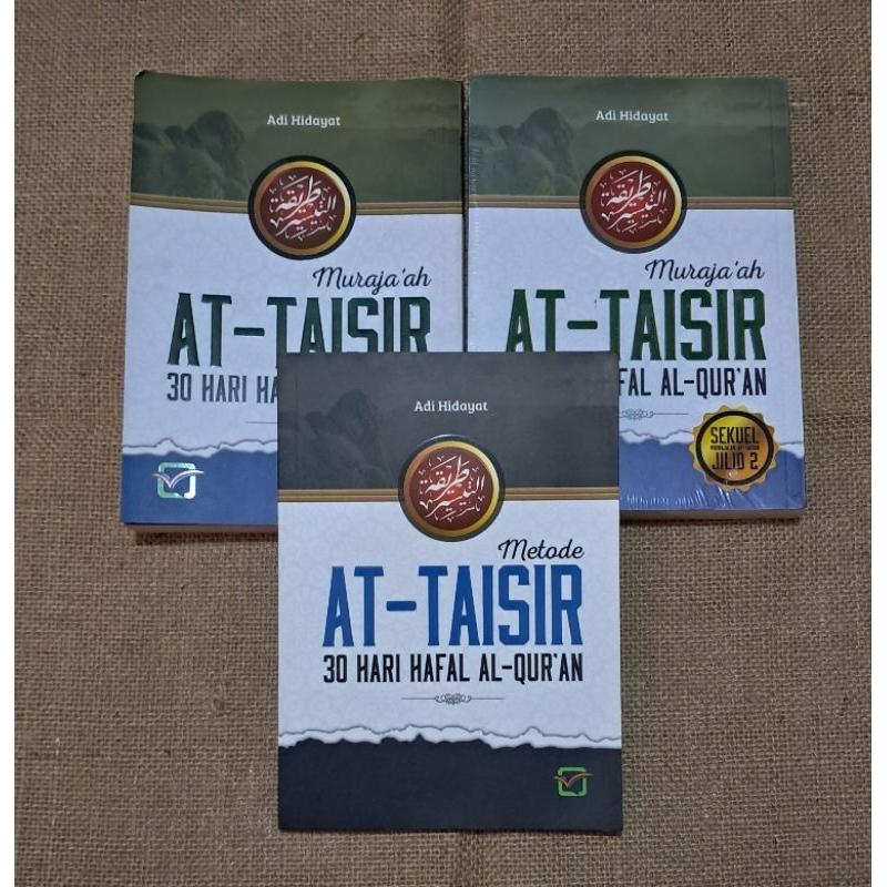 MURAJA'AH AT TAISIR 1, 2 & METODE AT TAISIR - ADI HIDAYAT