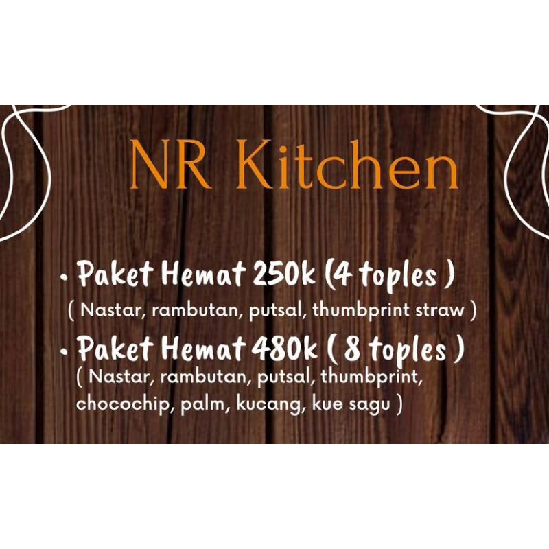 

Paket kue kering Lebaran