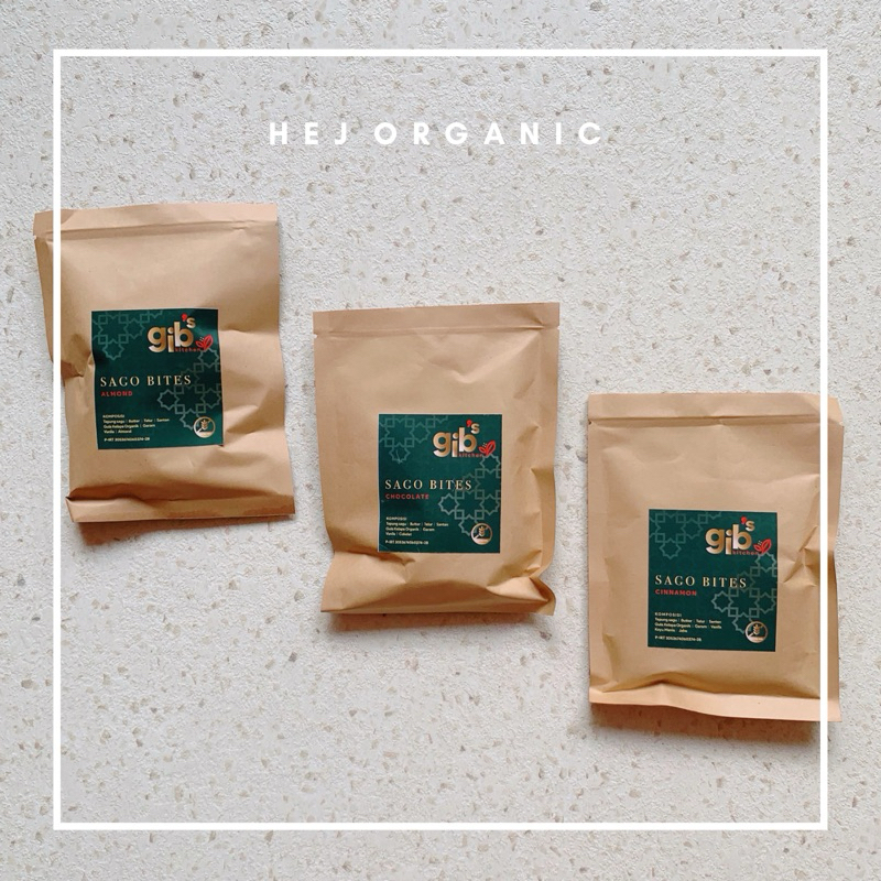 

Sago Bites Gluten Free Snack Mini & Normal Pouch By Gib’s