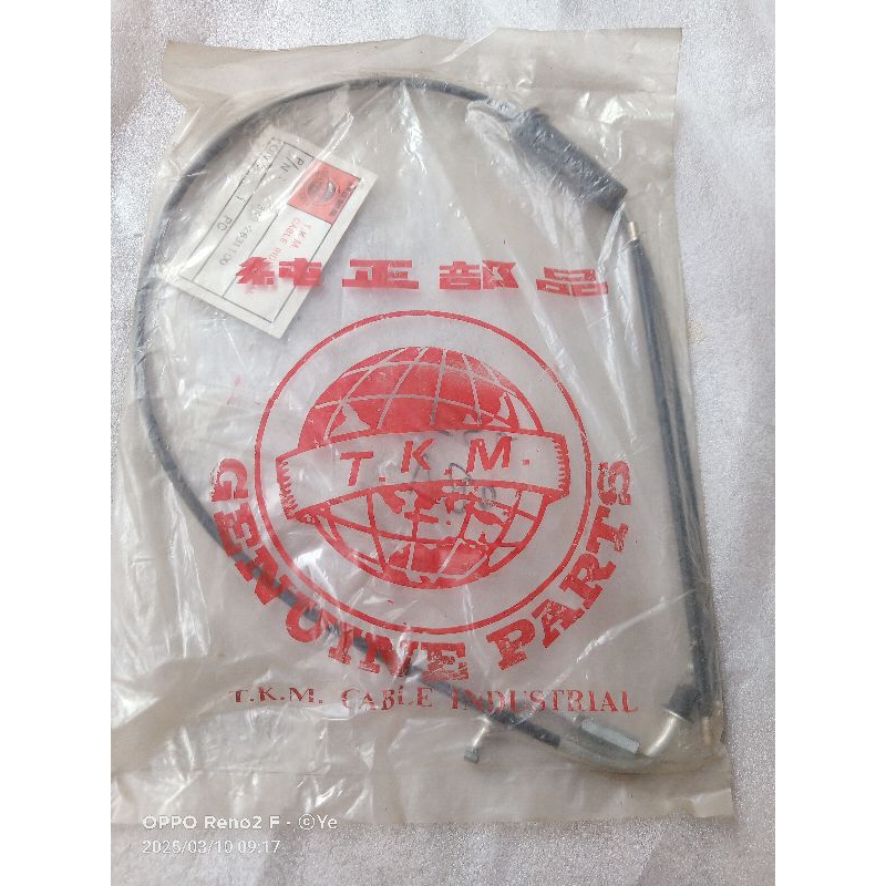 kabel tali olor gas V80 V75 japan NOS stok lama