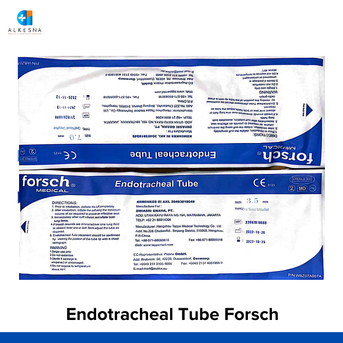 ETT Forsch Endotracheal Cuff Uncuff Non King King