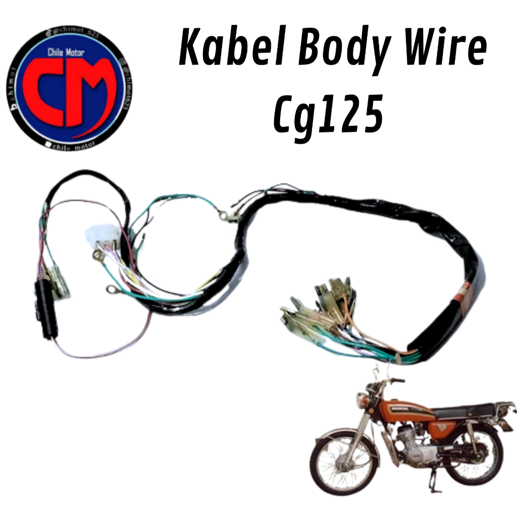 Kabel Body Wire Harness Honda Cg125 Cg 125 Cg110 Cg 110