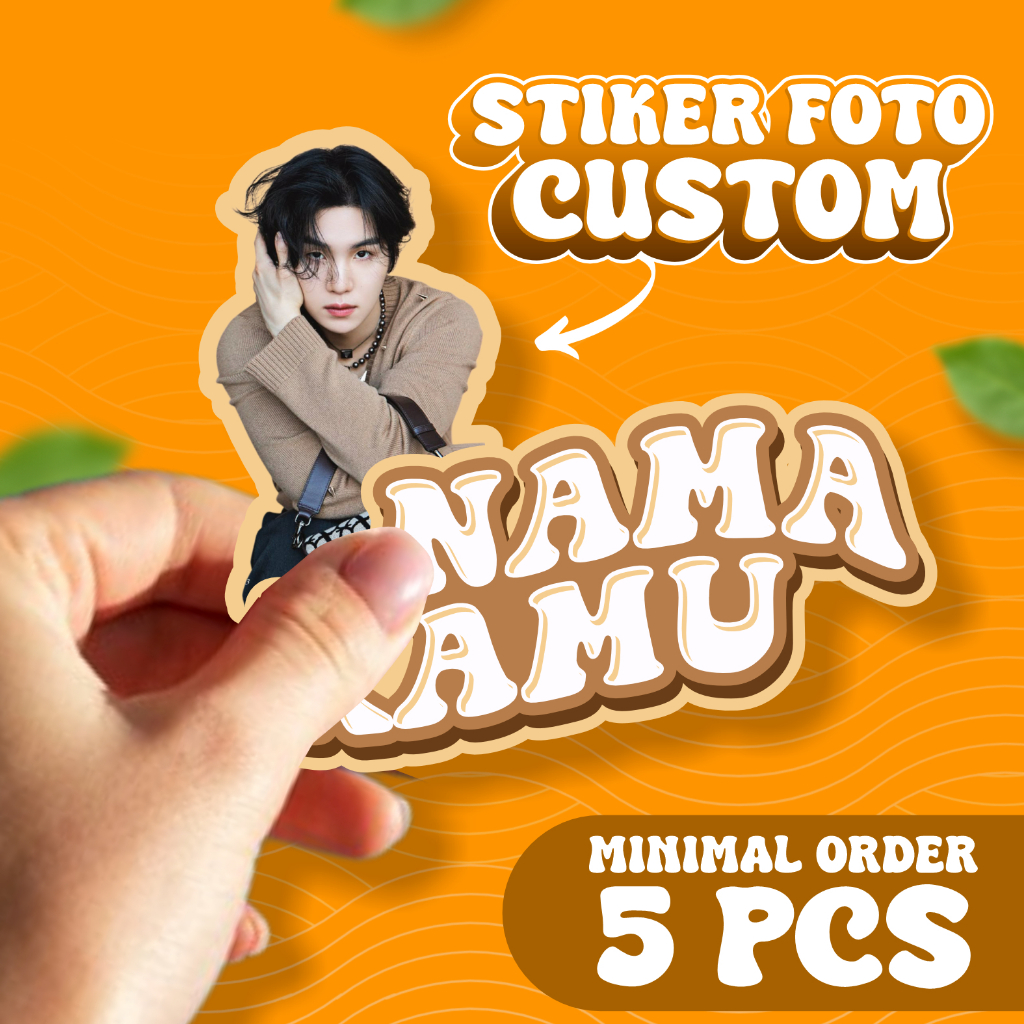 

STIKER FOTO DAN NAMA DESAIN TERBARU DAN SUDAH TAHAN AIR