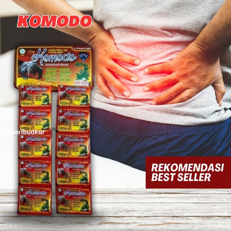 

Jamu Herbal Cap Komodo Pegal Linu Asam Urat