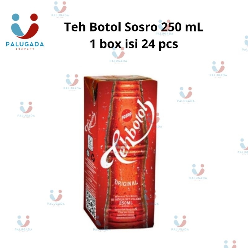 

TEH BOTOL SOSRO 250 ML DUS ISI 24 PCS