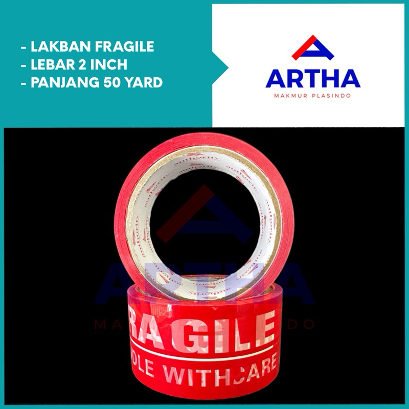 

LAKBAN FRAGILE UNBOXING 50 YARD FULL X 2 INCH