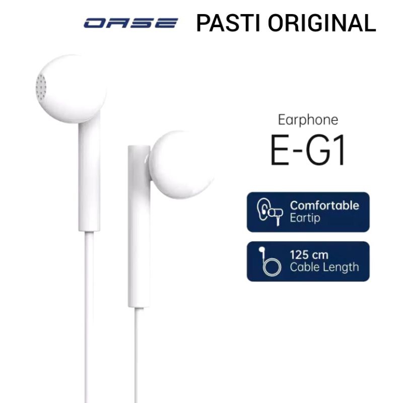 Oase Original Earphone EG-1 Headset Handsfree