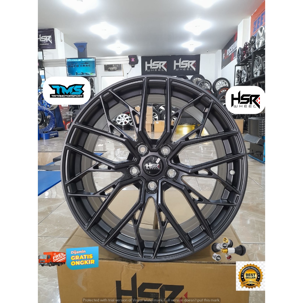 Velg Sporty HSR USUKI Ring 18 Mobil Xpander Xforce Livina Stargazer Sportage Santafe Almaz Cortez