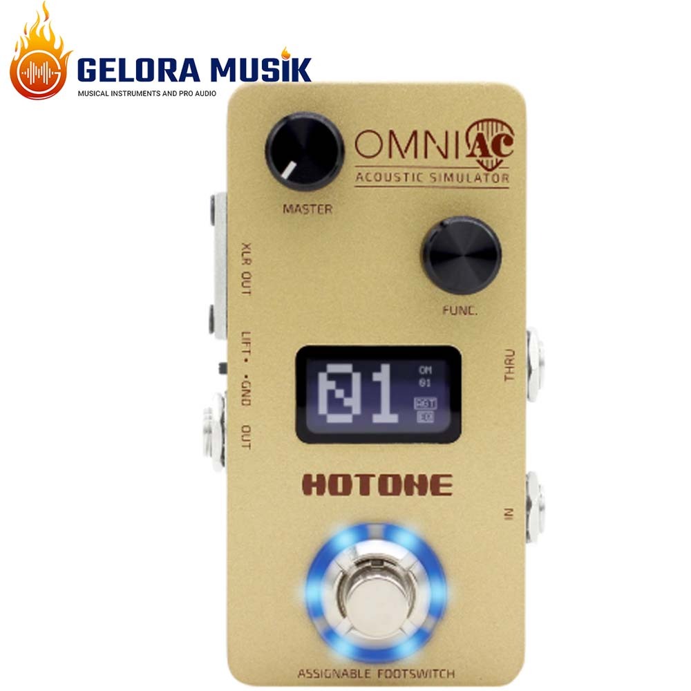 Pedal Gitar Hotone Omni AC Acoustic Simulator