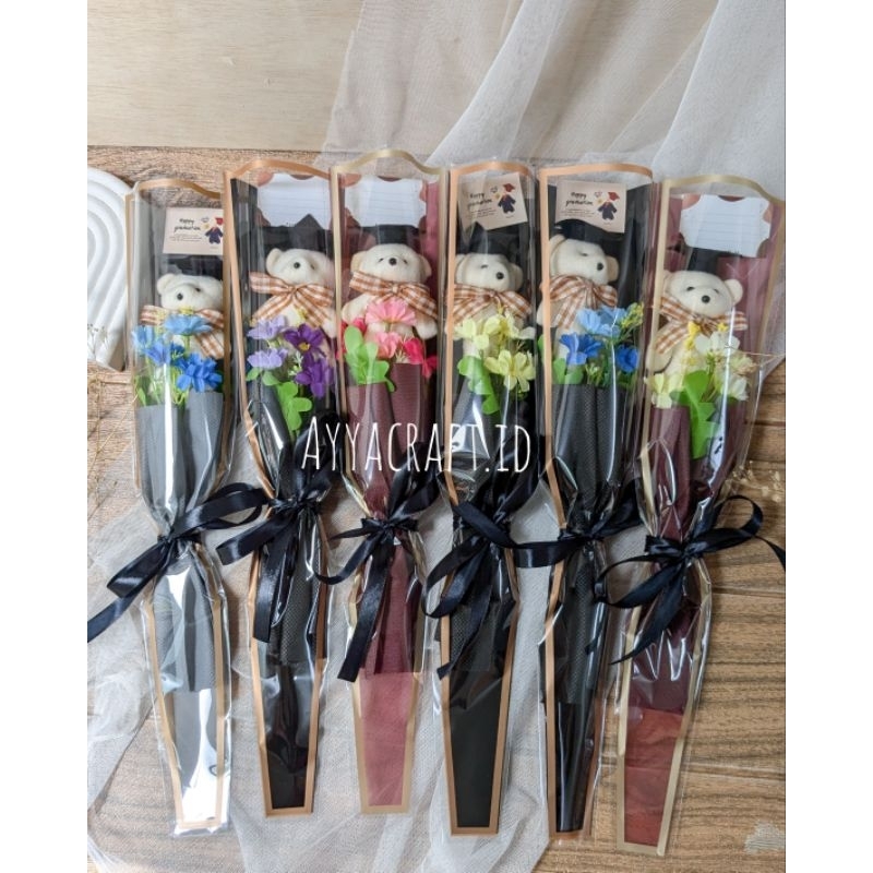 AYYACRAFT.ID❤️ BUKET BONEKA SERU SERUAN BUKET MINI BUKET SIDANG BUKET WISUDA BUKET WISUDA PAUD TK SD