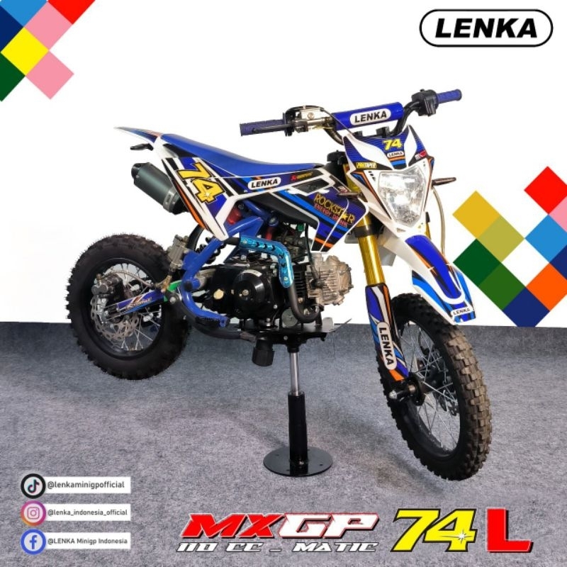 TRAIL MINI LENKA MXGP 74 110CC