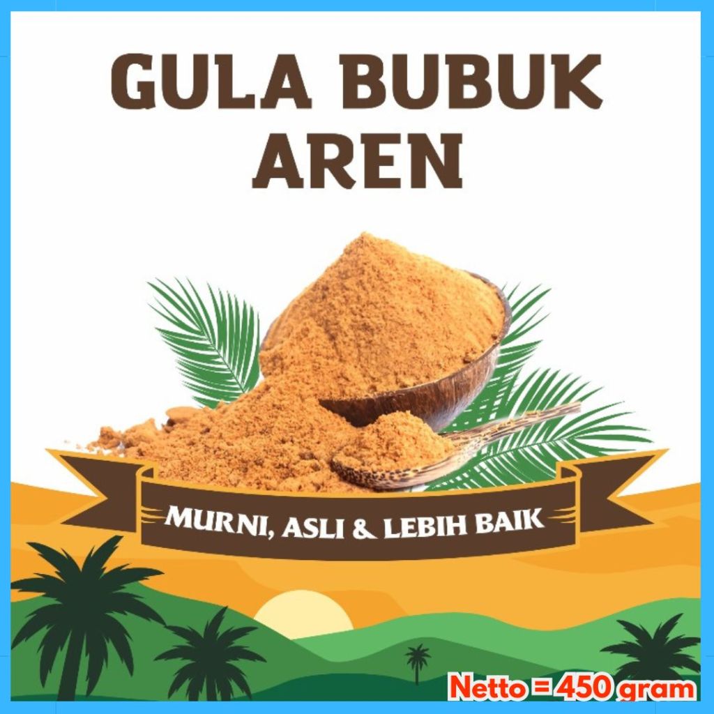 

ORIGINAL GULA AREN ORGANIK, COCONUT SUGAR GULA AREN BUBUK ASLI 100%