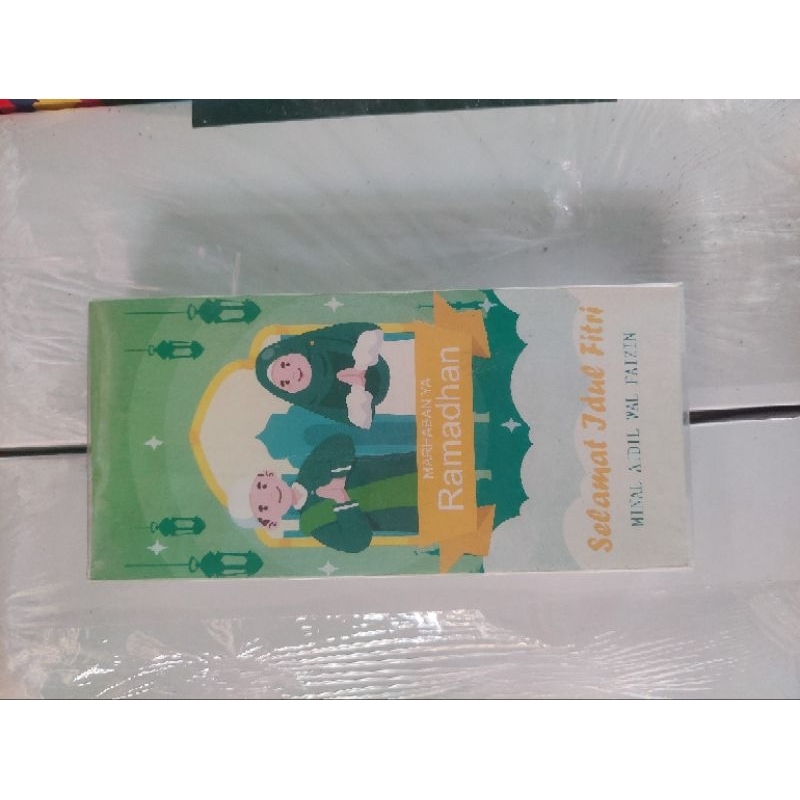 

amplop Lebaran Idul Fitri Isi 50pcs ukuran panjang / L
