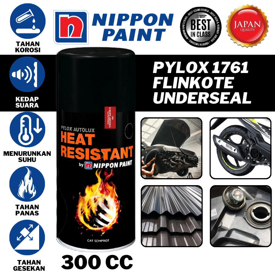 NIPPON CAT SEMPROT UNDERCOAT CAT SEMPROT FLINKOTE UNDERSEAL 300C PYLOX FLINKOTE NIPPON