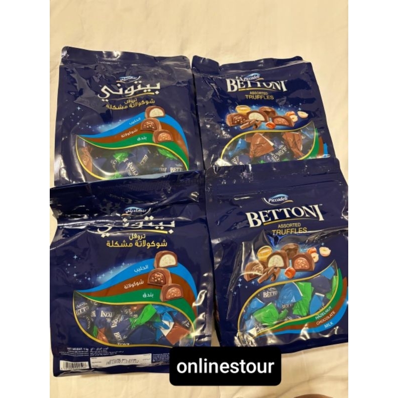

Coklat Bettoni Assorted Truffles asli Saudi 100%