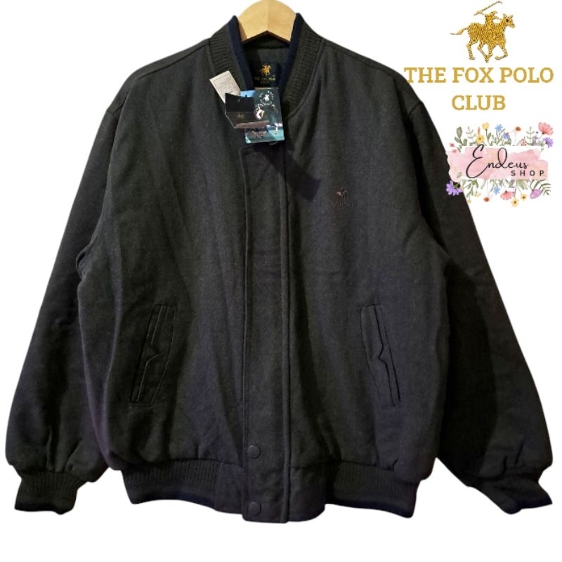 (BARU) JAKET VINTAGE COWOK BY THE FOX POLO CLUB SIZE XL