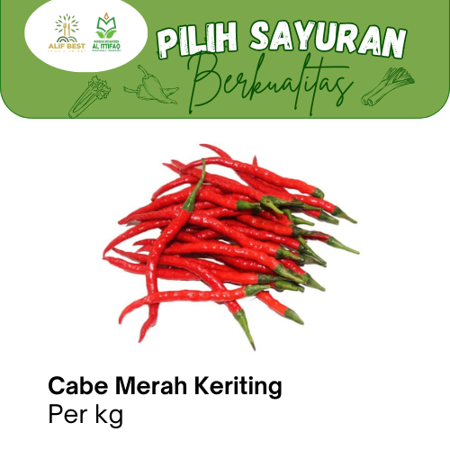 

CABE MERAH KRITING SEGAR PER 1 KG