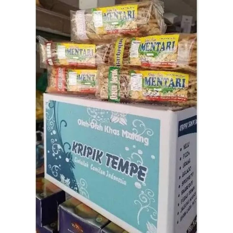 

keripik tempe MENTARI FREE DUS