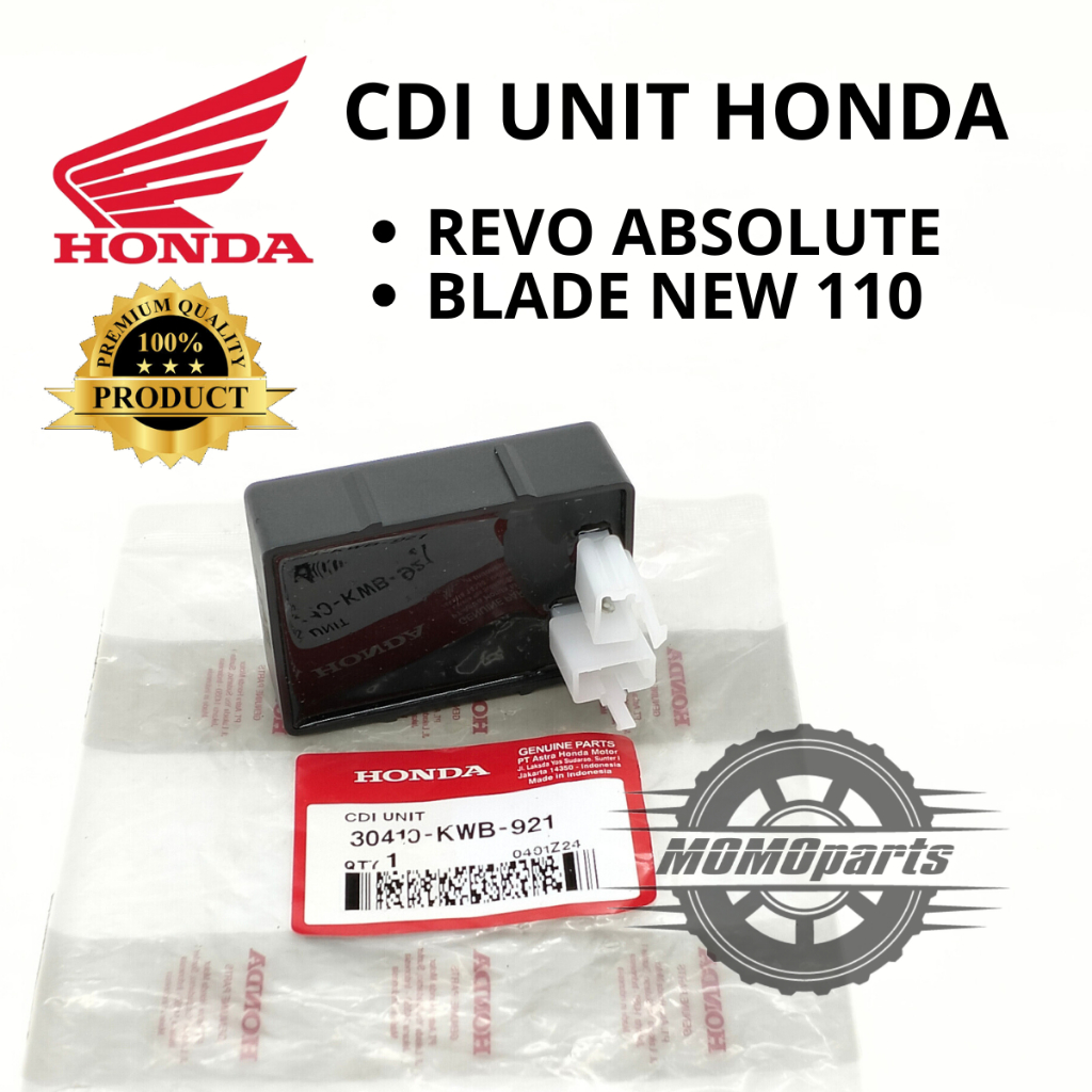 ORIGINAL CDI UNIT COMP HONDA KWB REVO ABS ABSOLUTE BLADE NEW 110 KUALITAS ASLI AHM ORI HGP