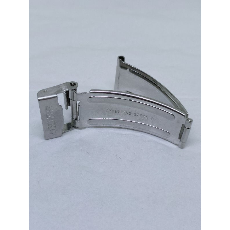 Seiko sports original deployment clasp buckle bracelet fold over double lock bracelet stl seiko japa