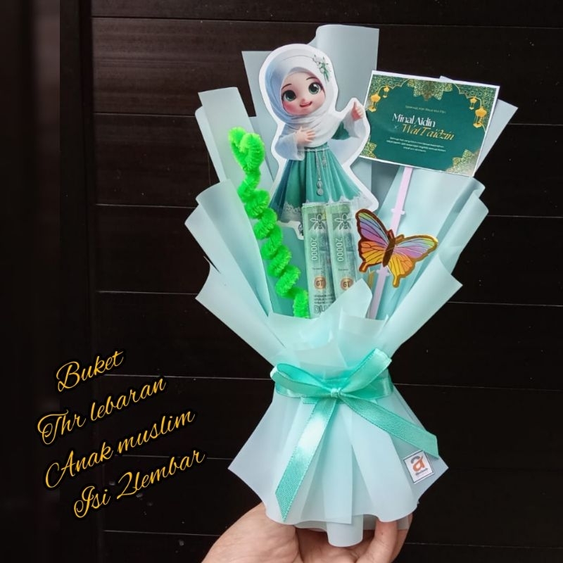 

Buket THR Lebaran /Anak Muslim 1-5 Slot (free packing)