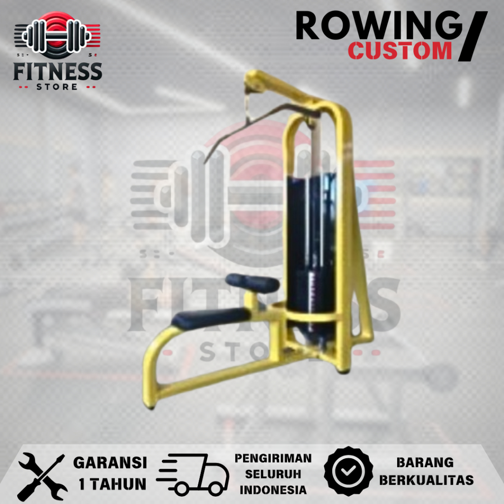Alat Fitness Rumahan Rowing Machine Alat Fitness custom bergaransi