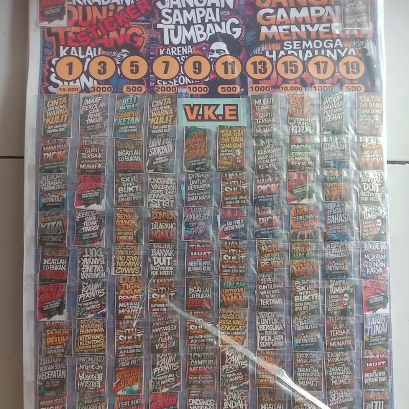 

persamaan stiker kata-kata menarik kata-kata lucu