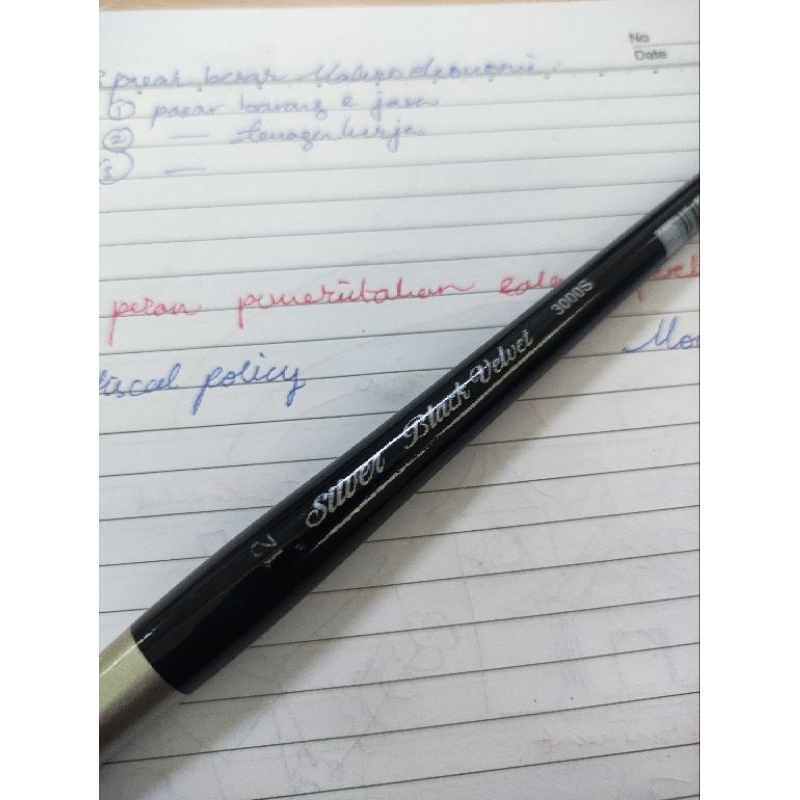 

Preloved Silver Black velvet brush 3000s size 12 authentic original