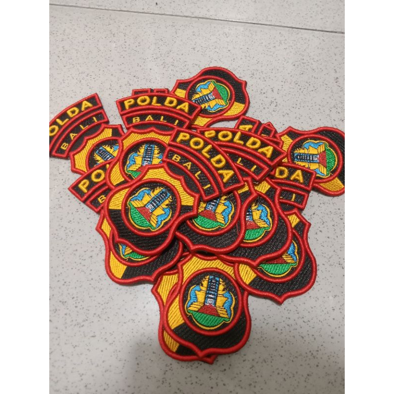 BET POLDA BALI/BORDIRAN TIMBUL/POLDA BALI BUAT LENGAN TIMBUL